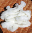 White Navajo-Churro Roving