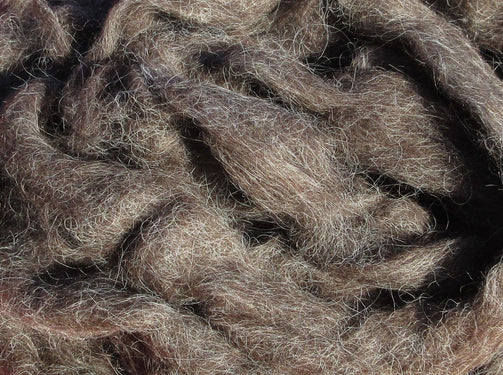 Dark Brown Navajo-Churro Roving