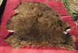 A brown color Navajo Churro Sheepskin Pelt