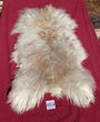 Navajo-Churro Sheepskin Pelt- White/Tan SOLD